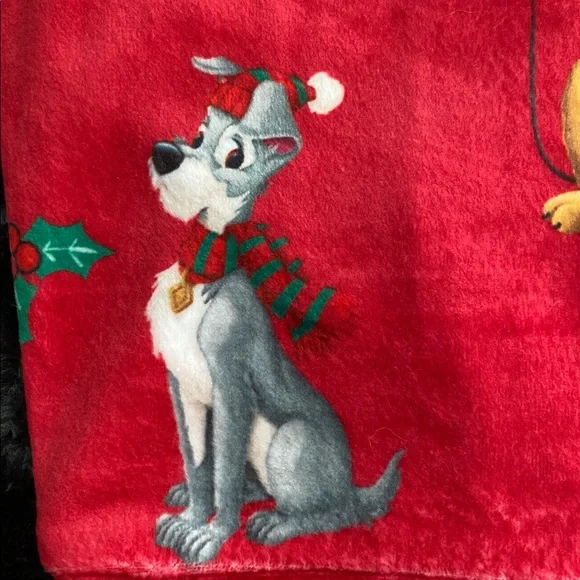 Disney Parks Disney Dogs Christmas velour jogger pants - Picture 8 of 9